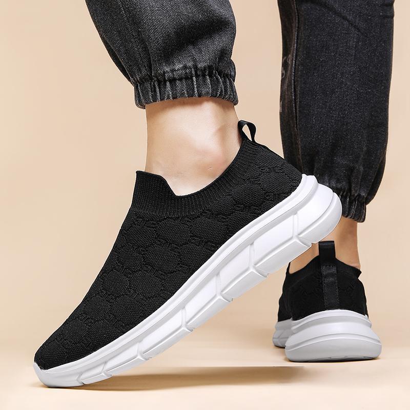 Dames hardloopschoenen met ademend bovenwerk – Zwart en Khaki – Zwart