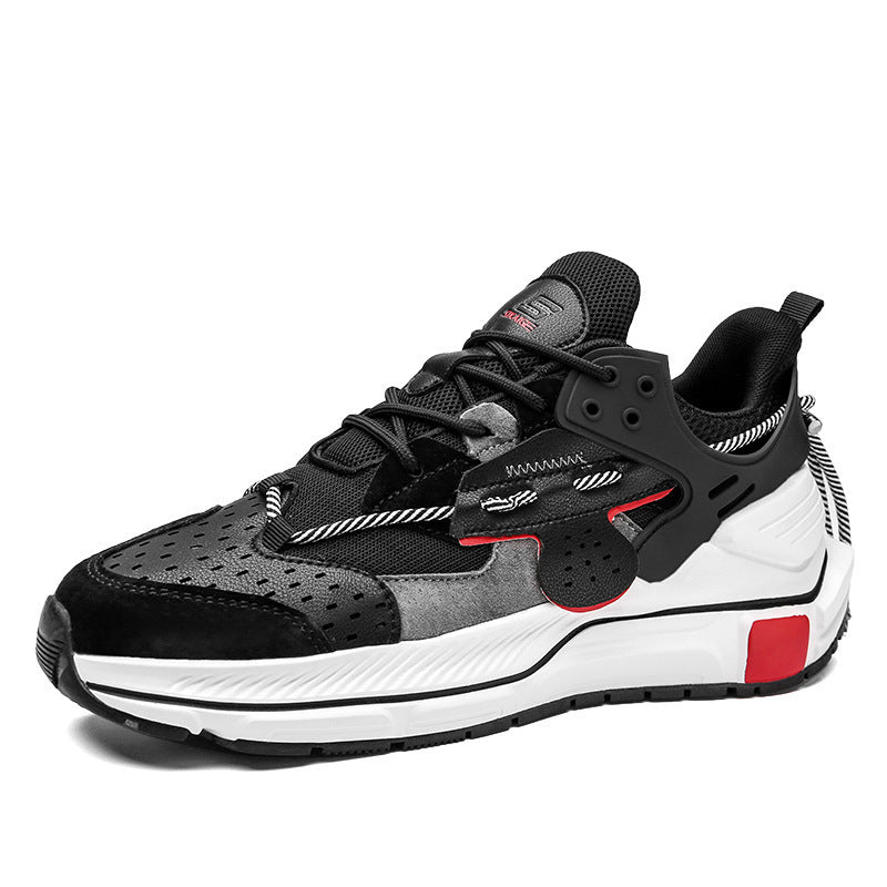 Dames performance sneakers met dempende zool – Grijs en Blauw-oranje – Zwart