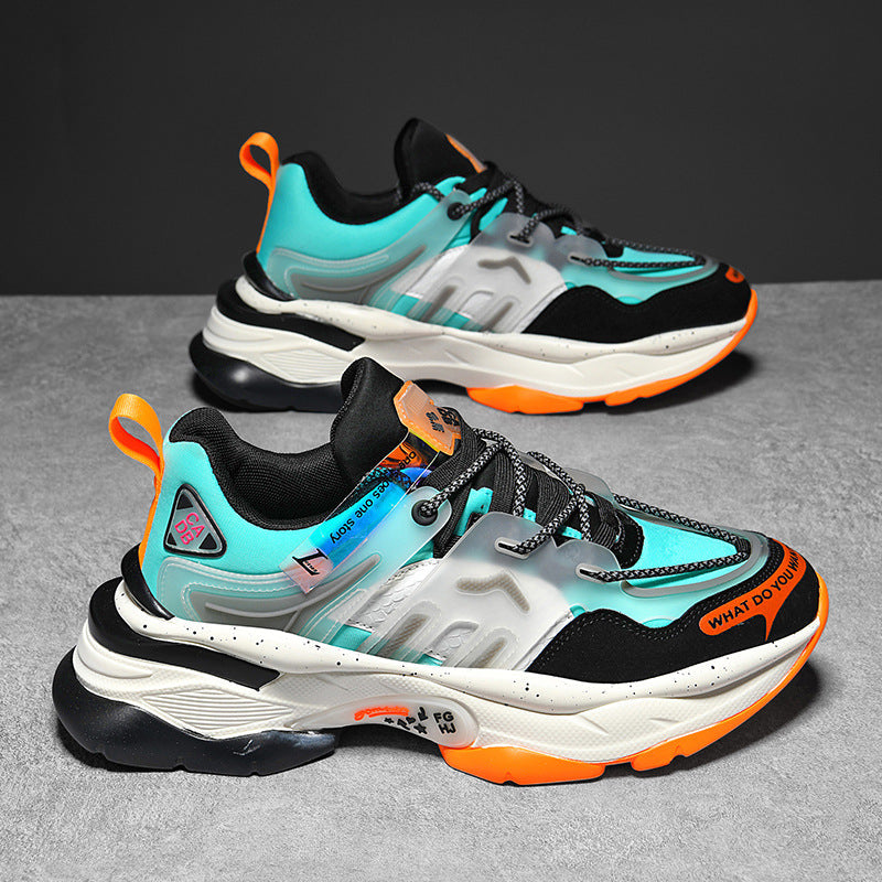 Dames technische sneakers met dempende zool en ergonomisch ontwerp – Wit
