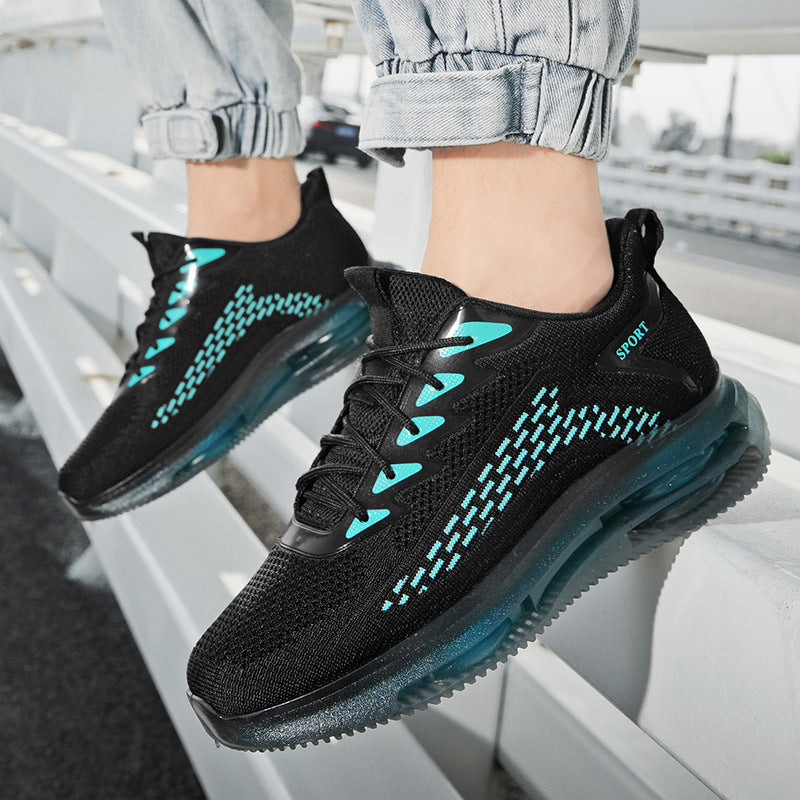 Dames performance sneakers met ademend bovenwerk – Blauw