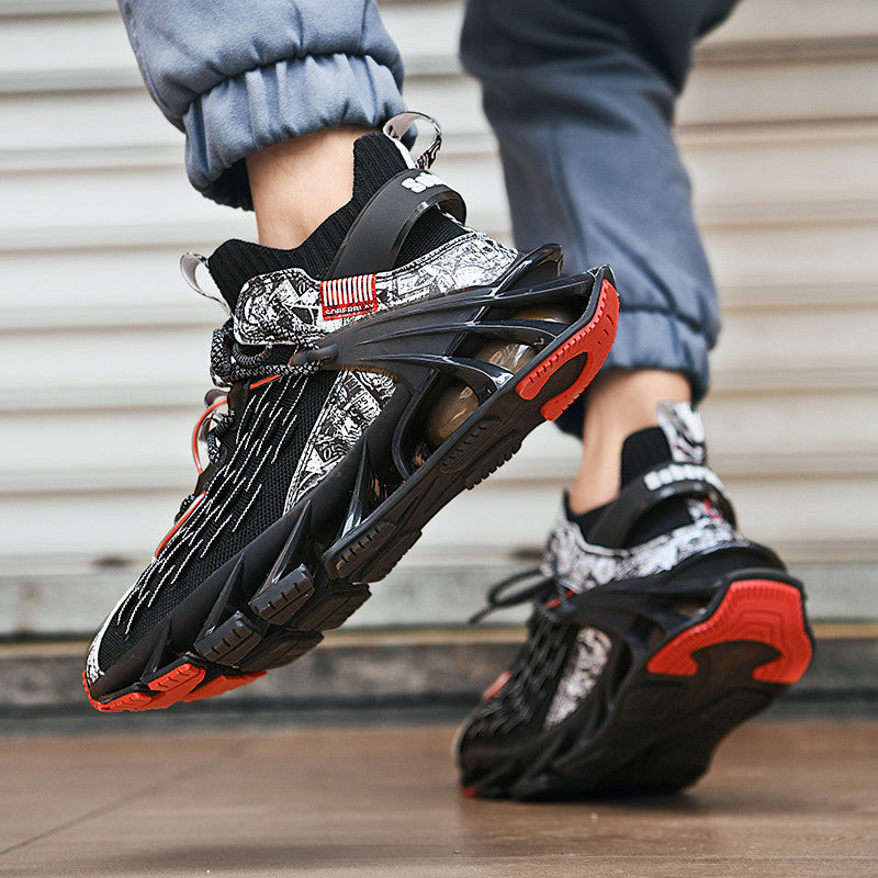 Dames hardloopschoenen met ademend bovenwerk – Zwart en Wit – Wit