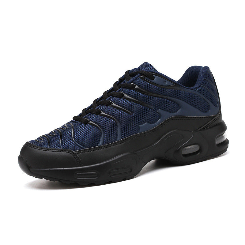 Dames sportieve sneakers met ademend bovenwerk en dempende zool – Zwart en Groen – Rood