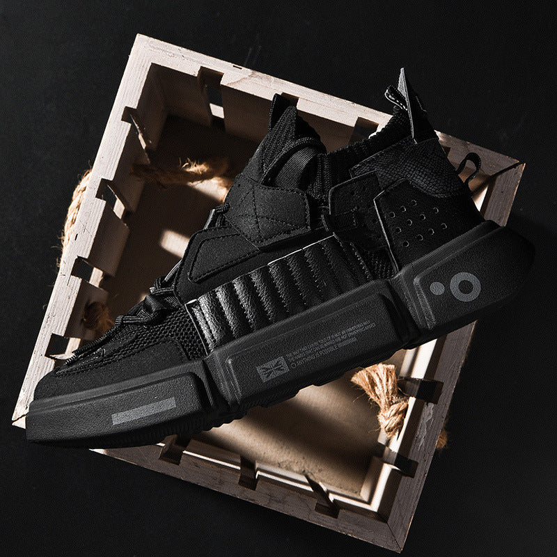 Dames technische sneakers met gripprofiel – Grijs