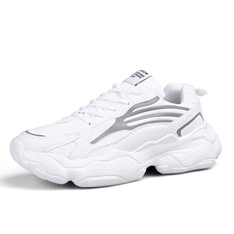 Dames comfortabele sportieve vrijetijdssneakers met dempende zool en ergonomisch ontwerp – Beige
