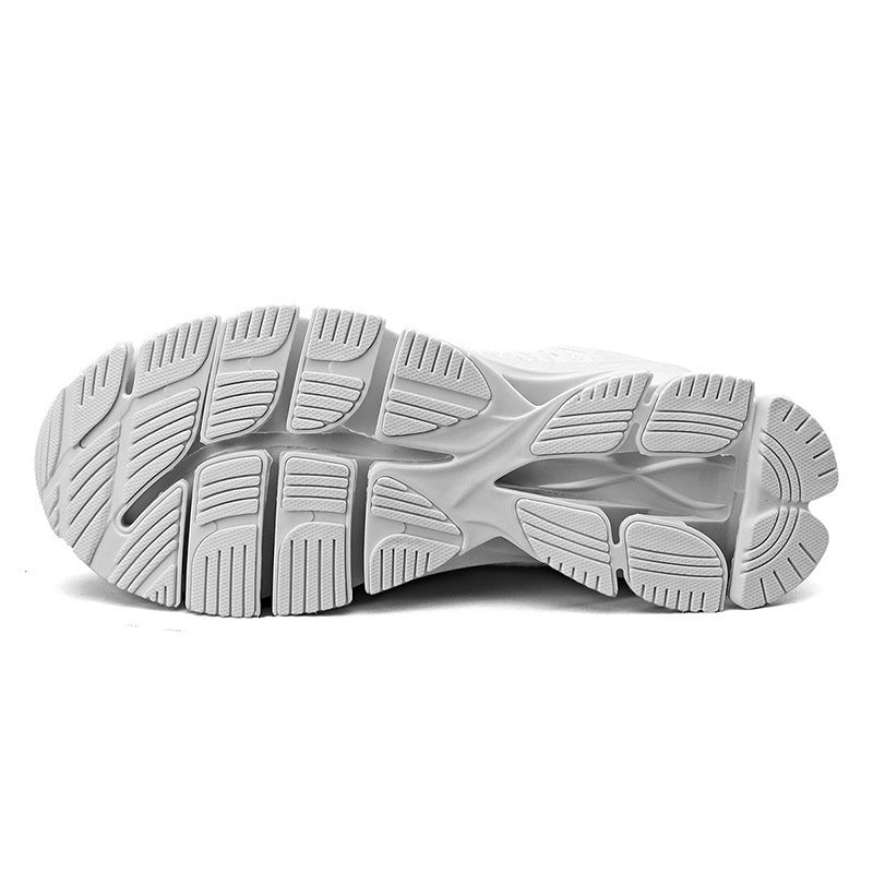 Dames performance sneakers – Groen en Zwart – Geel