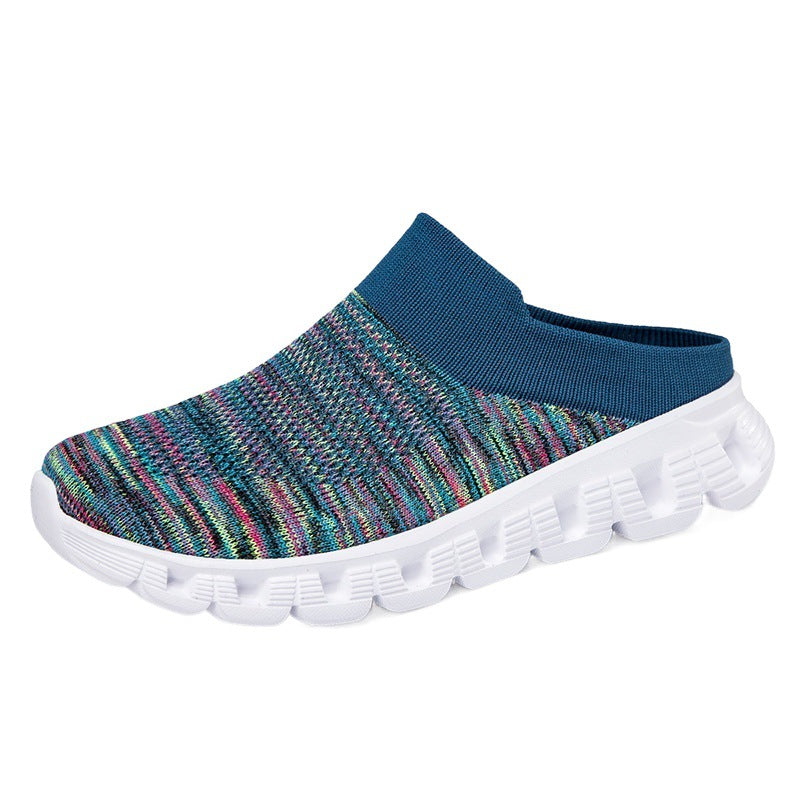 Dames comfortabele clogs – Zwart-wit