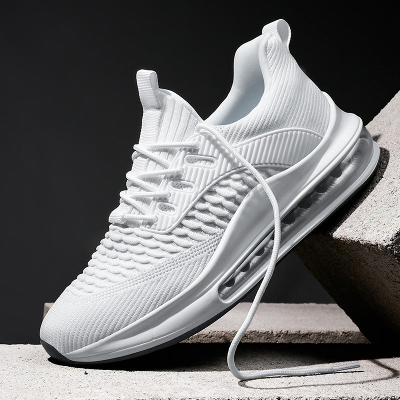 Dames stijlvolle sportsneakers met luchtkussenzool – Zwart