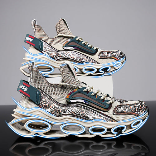 Dames hardloopschoenen met dempende zool – Wit