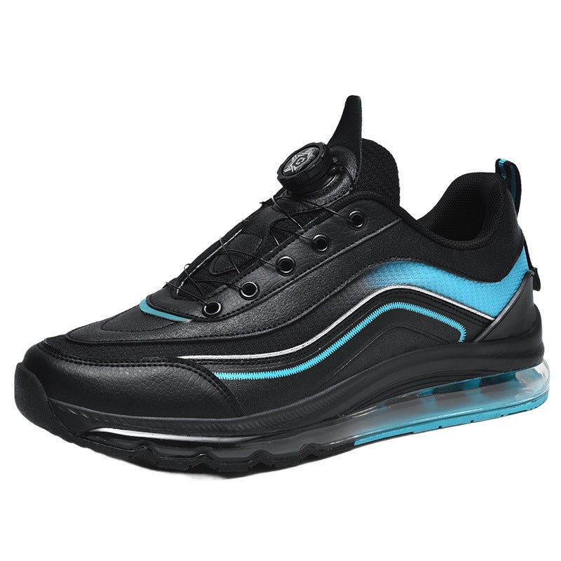 Dames sportsneakers met vetersluiting en dempende zool – Donkergroen
