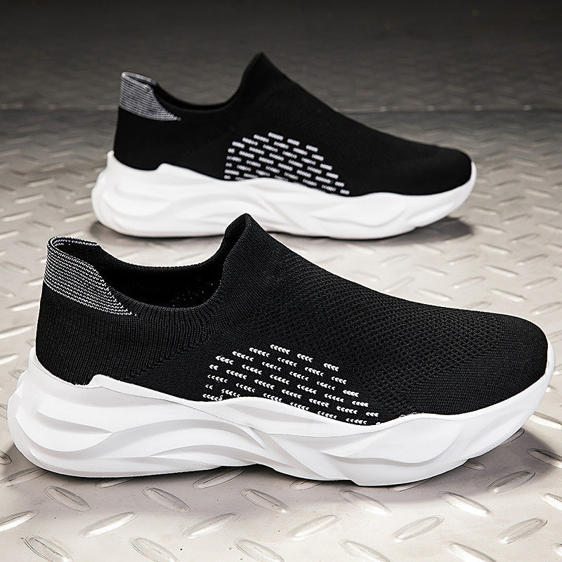 Dames slip-on sneakers met dempende zool en ergonomisch ontwerp – Donkergrijs
