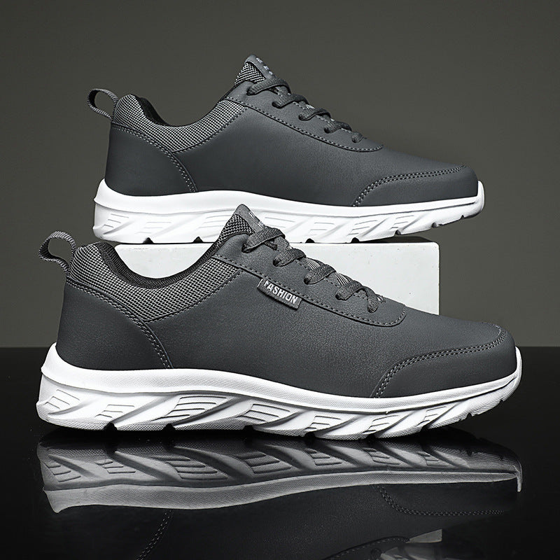 Dames lichte vrijetijdssneakers – Zwart-wit