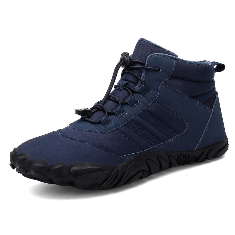 Dames sportieve wandelschoenen met dempende zool – Blauw