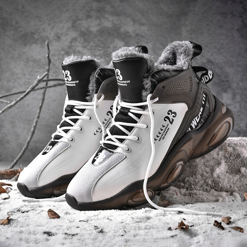 Dames stijlvolle sportsneakers met dempende zool – Zwart en Zwart-wit – Zwart-wit