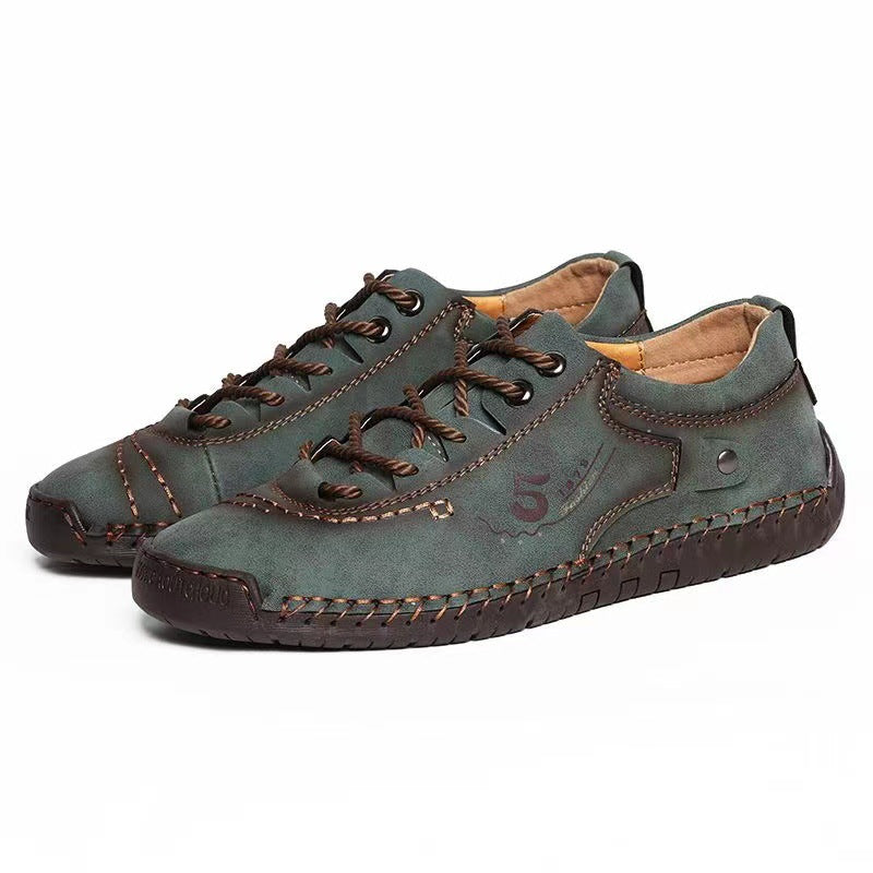 Dames sneakers met antislipzool en canvas bovenwerk – Khaki