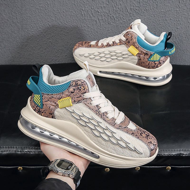 Dames performance sneakers met dempende zool – Wit en Zwart – Wit