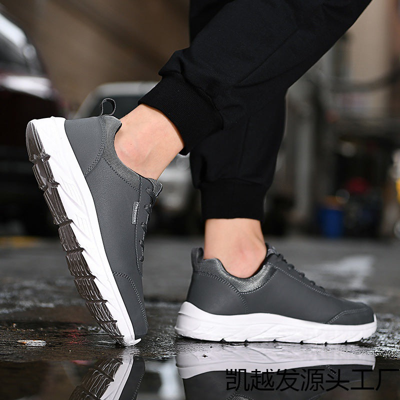 Dames lichte vrijetijdssneakers – Zwart-wit