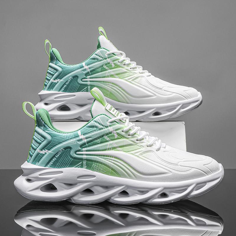 Dames hardloopschoenen met dempende zool en ergonomisch ontwerp – Rood