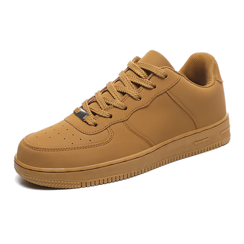 Dames comfortabele sportieve sneakers met dempende zool – Zwart en Bruin – Wit