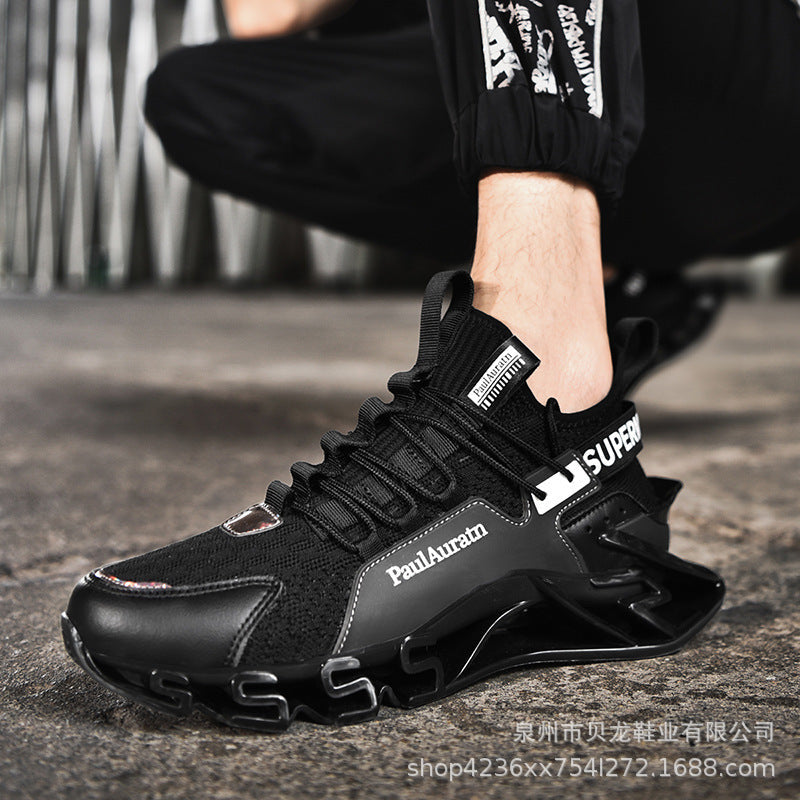 Dames performance sneakers met antislipzool en ademend mesh bovenwerk – Wit