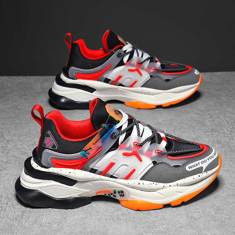 Dames technische sneakers met dempende zool en ergonomisch ontwerp – Grijs