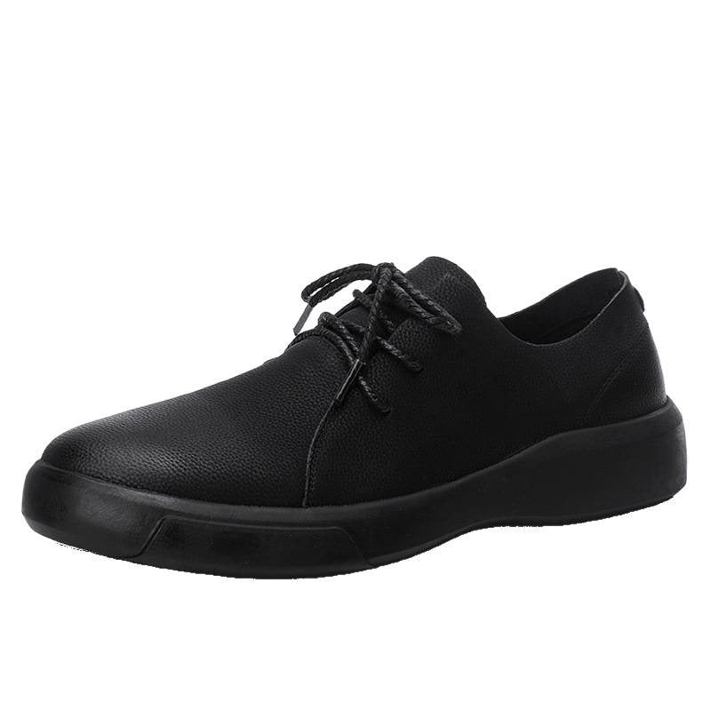 Dames leren schoenen met dempende zool – Bruin
