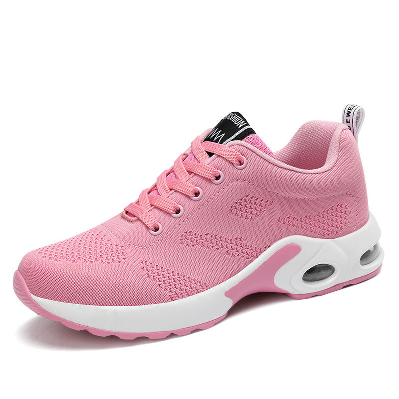 Dames sportieve sneakers – Rood en Wit – Violet