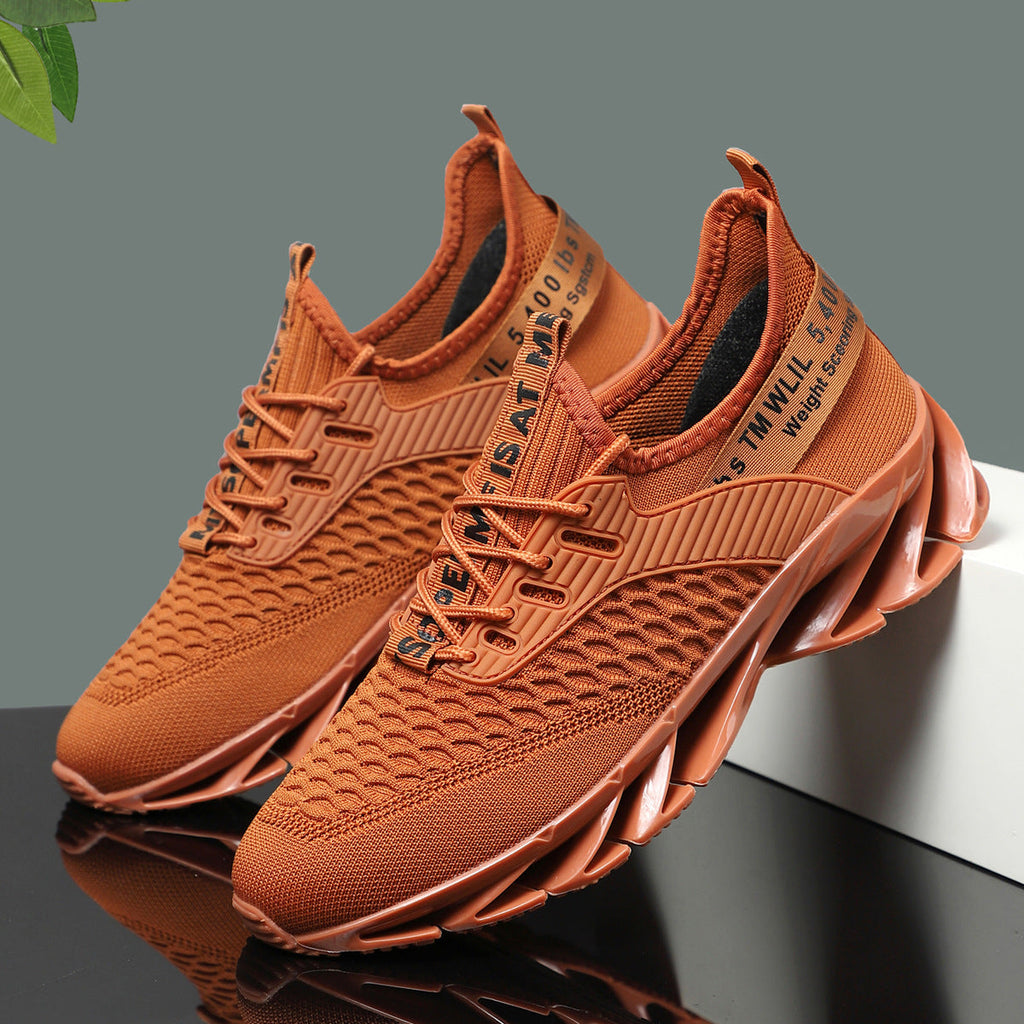 Dames performance sneakers – Groen en Zwart – Wit