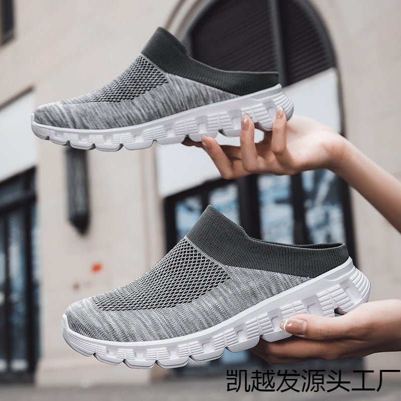 Dames comfortabele clogs – Grijs