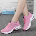 Dames sportieve sneakers – Rood en Wit – Rood