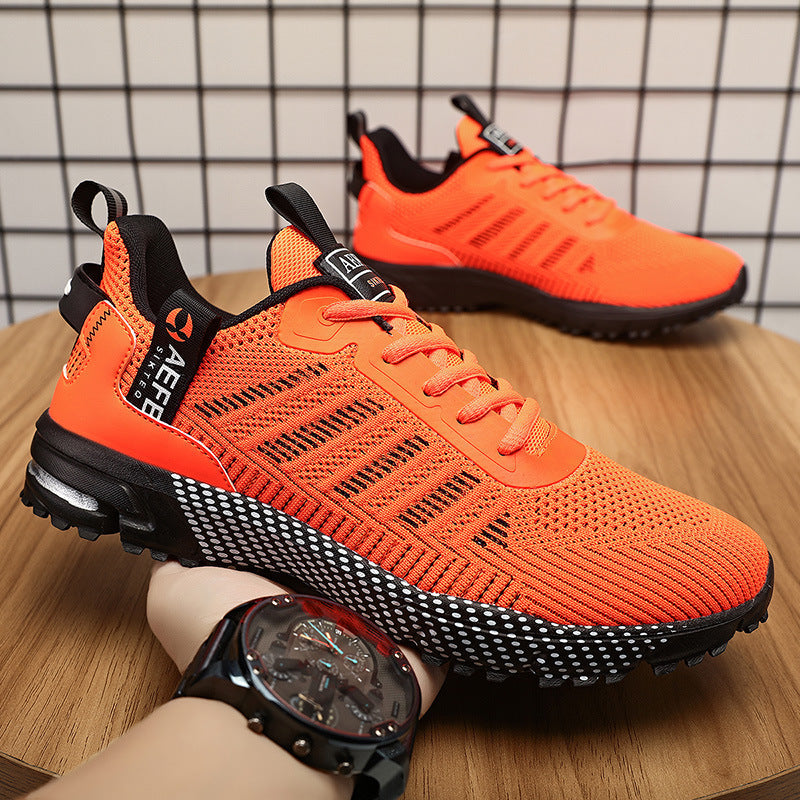 Dames lichte sportsneakers met antislipzool – Oranje
