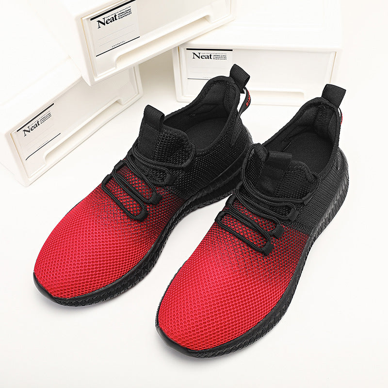 Dames lichte hardloopschoenen met flexibele zool en ergonomisch ontwerp – Wit