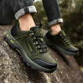 Dames robuuste outdoorsneakers met antislipzool – Khaki