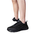 Dames stijlvolle sportsneakers met ademend mesh bovenwerk en dempende zool – Wit