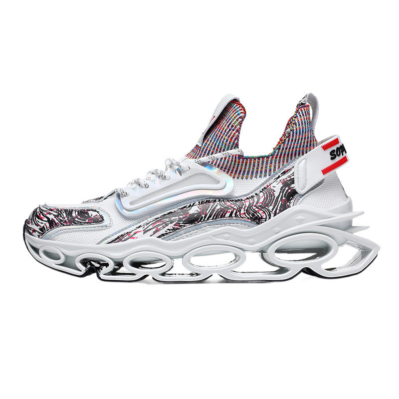 Dames hardloopschoenen met dempende zool – Wit
